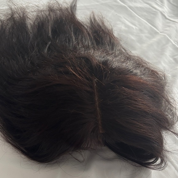 Natural Black straight human Hair wig 16/18” - Picture 4 of 16